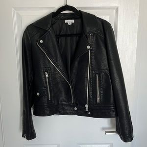 TopShop Faux Leather Jacket